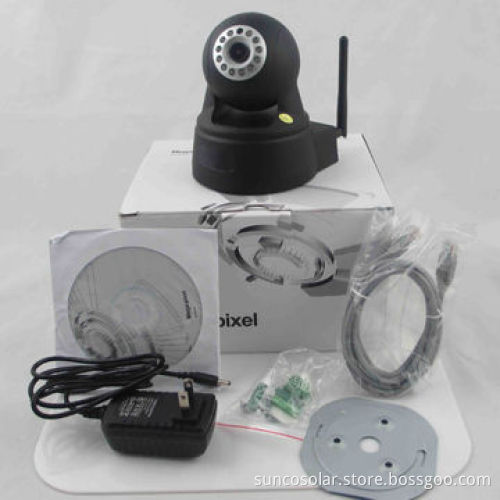 IP camera for home security, with two-way audio and IR cut